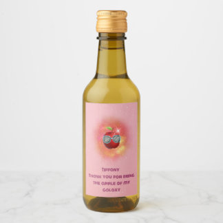 Maçã em Mini Rótulos de Garrafa de Galáxia Agradáv