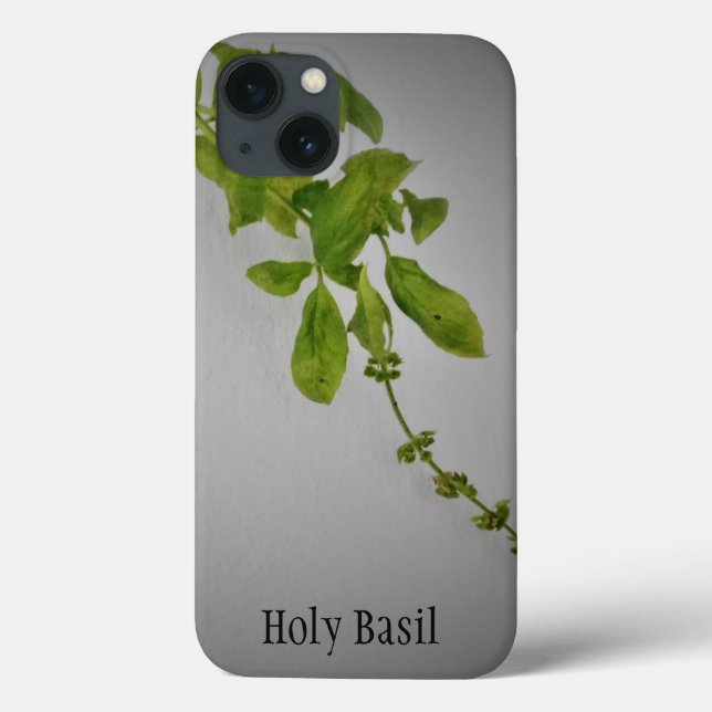 maçã iphone 13 caso Santo Basil design (Verso)