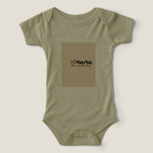 Macacão de bebê (Design frontal)