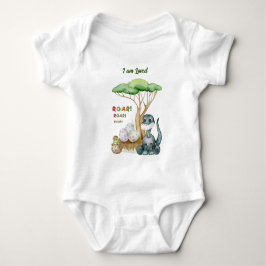 Macacão de Bebê Dinossauro | Personalize Camiseta