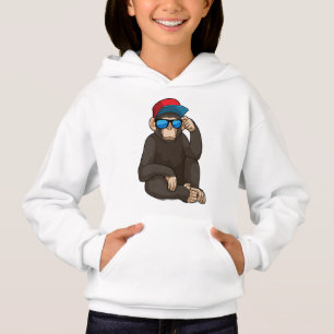 Macaco com óculos de sol