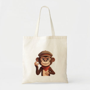 Macaco Confiante Bolsa Tote
