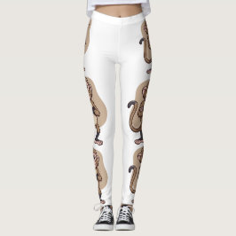 Macaco de Confiança Calma – Leggings de Estilo de