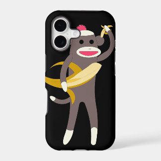 Macaco de Meia com Espadas de Banana