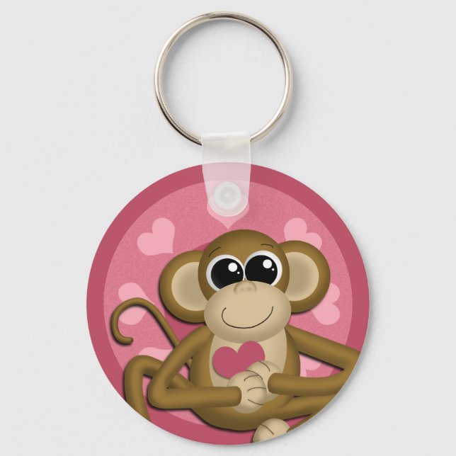 Macaco do Amor: Chaveiro (Frente)