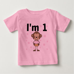 Macaco eu sou um camiseta e uns presentes de 1