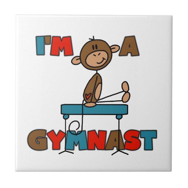 Macaco Eu sou um Ginasta (Frente)