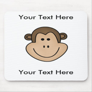 Macaco feito sob encomenda Mousepad - customizáve
