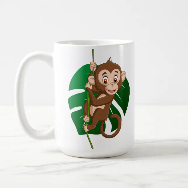 caneca mico, caneca ecológica, caneca macaco, copo de bicho - A Loja dos  Passarinhos