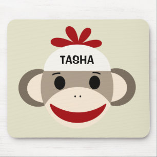 Macaco personalizado Mousepad da peúga para miúd