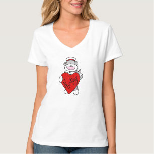 Macaco Sock, adoro camisetas e presentes