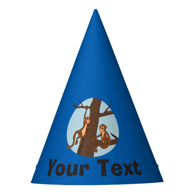 Macacos Personalizados subindo o Chapéu do Partido (Frente)