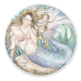 Maçaneta Cerâmica de Sereia
