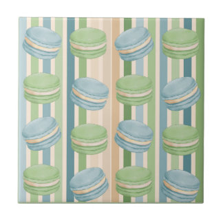 Macaron Light Blue and Soft Olive Green