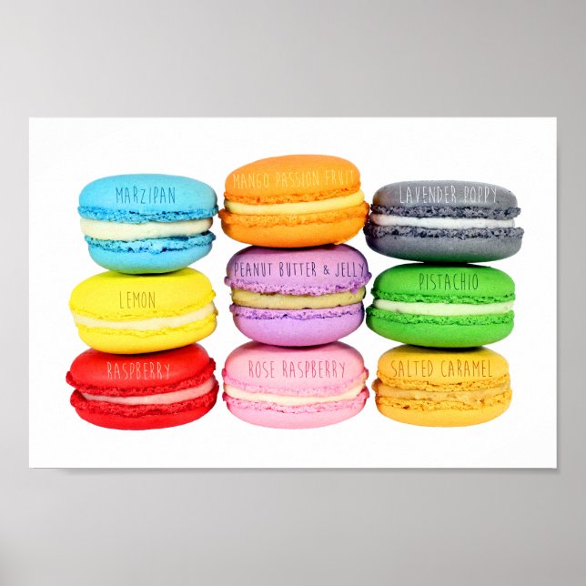 Macarons Poster (Frente)