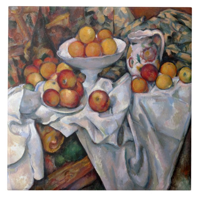 Maçãs e Laranjas, Paul Cezanne, 1895-1900 (Frente)