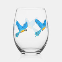Macaw Azul Amarelo