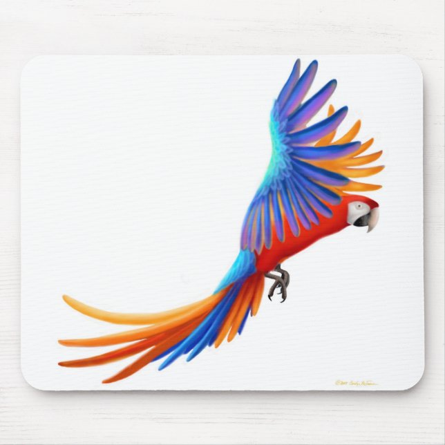 Macaw híbrido Mousepad de Camelot (Frente)