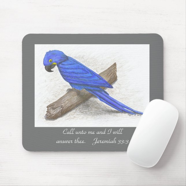 Macaw Mousepad (Com mouse)