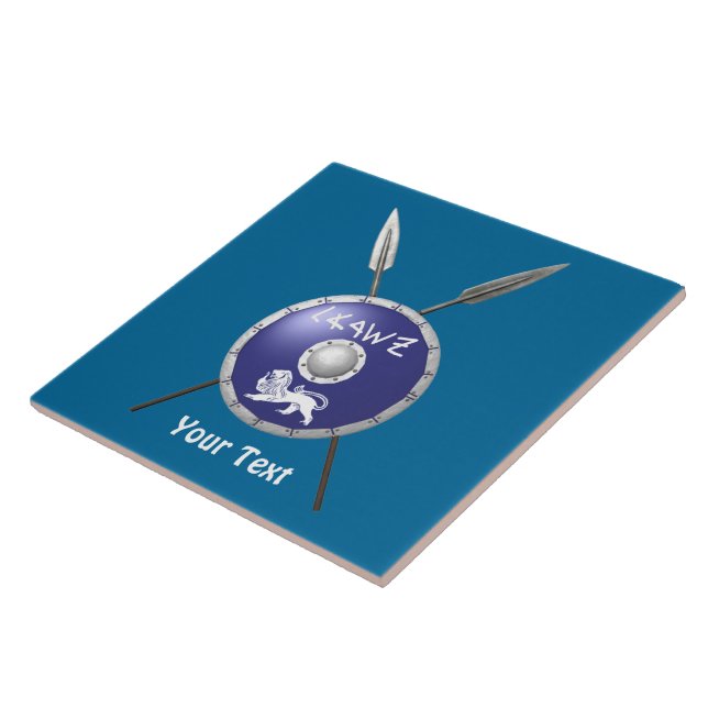 Maccabee Shield e Spears (Lateral)