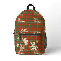 MacGregor Ancient Tartan Escócia Leão Mapa Arte