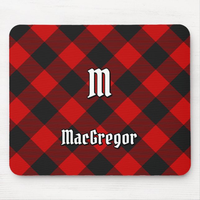 MacGregor Rob Roy Tartan Mouse Pad (Frente)
