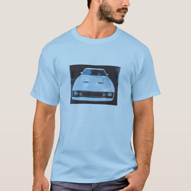 Mach 1973 do mustang mim - camisa de T (Frente)