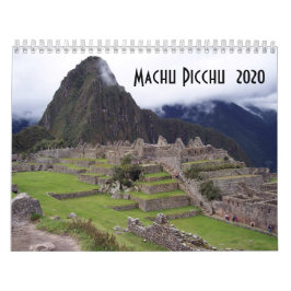 Machu Picchu - Calendário 2020