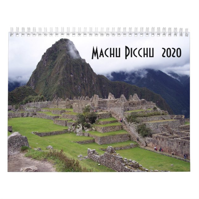 Machu Picchu - Calendário 2020 (Capa)