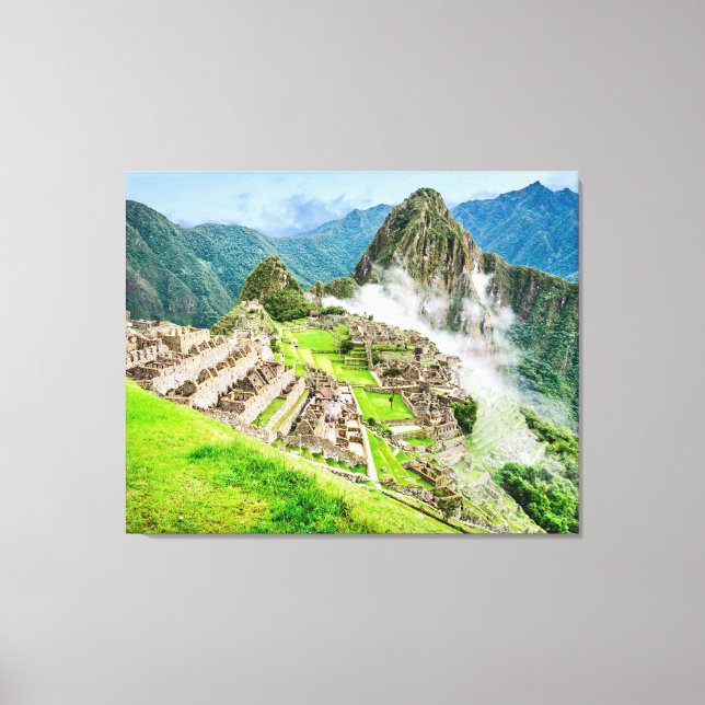 Machu Picchu canvas grande (Frente)