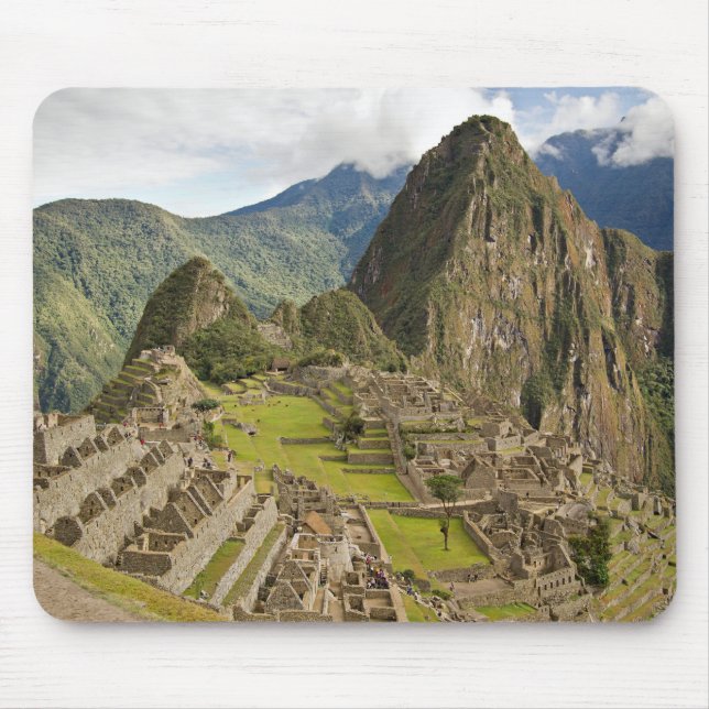 Machu Picchu, cidade do inca no mousepad de Peru (Frente)
