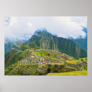 Machu Picchu Overlook, Poster do Peru