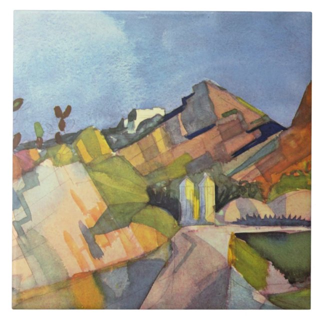Macke - Paisagem Rocky (Frente)