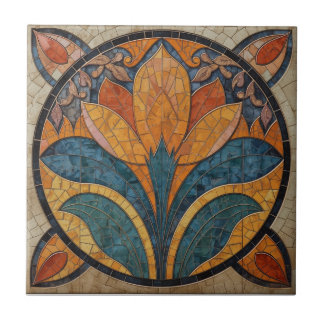 Mackintosh Art Deco Abstract Floral Wall Decor