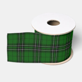 MacLean Tartan Verde e Xadrez Preta