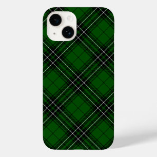 MacLean Tartan Verde e Xadrez Preta