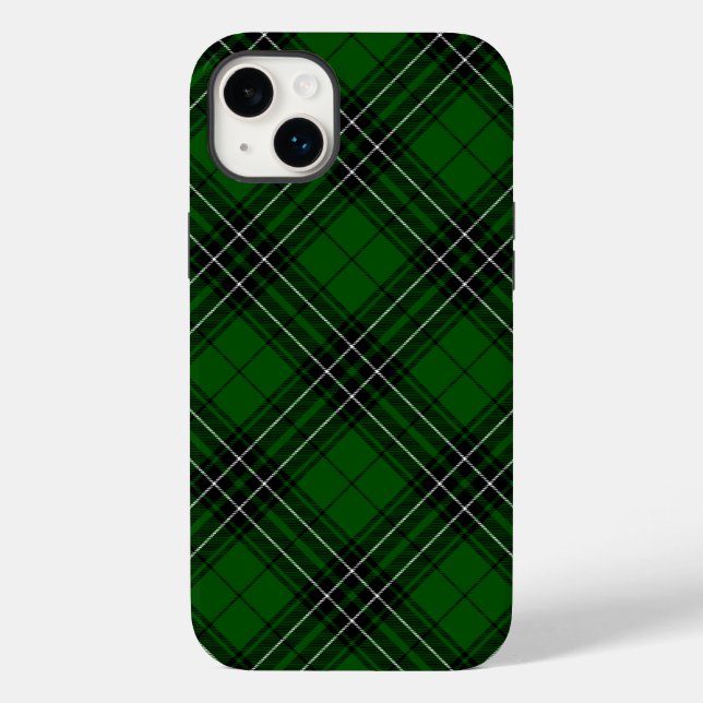 MacLean Tartan Verde e Xadrez Preta (Verso)
