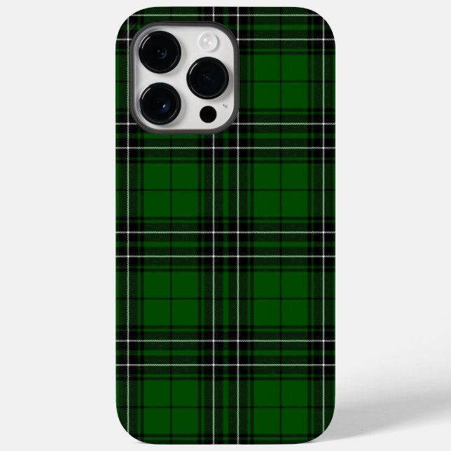 MacLean Tartan Verde e Xadrez Preta (Verso)
