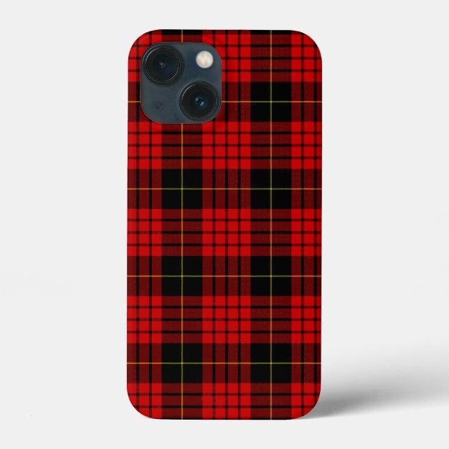 MacQueen Tartan Red and Black Xadrez (Verso)