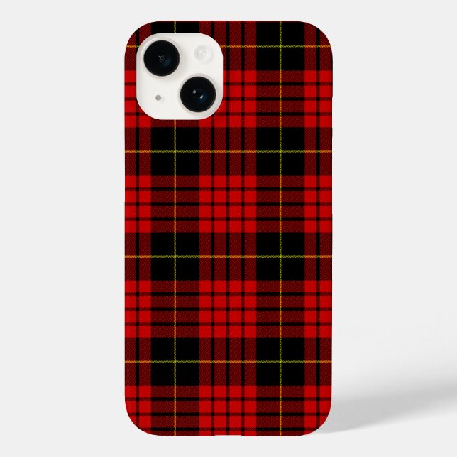 MacQueen Tartan Red and Black Xadrez (Verso)