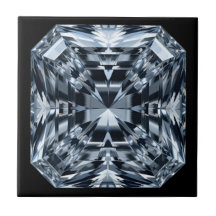 Macro Asscher-Cut Diamond - Hall of Mirrors