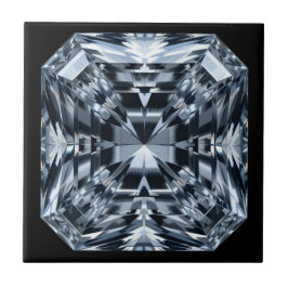 Macro Asscher-Cut Diamond - Hall of Mirrors