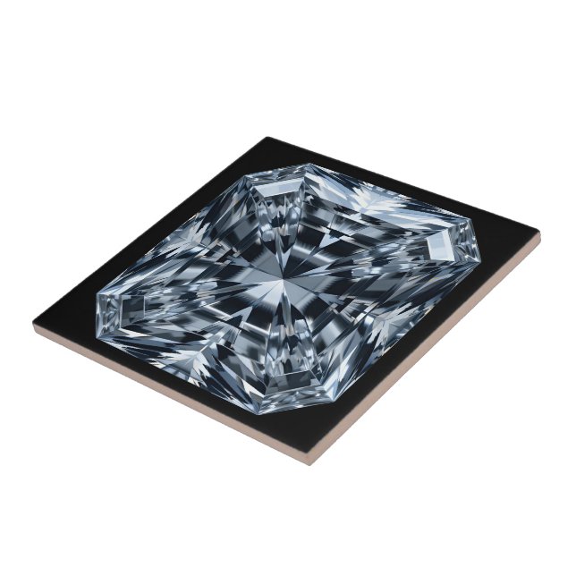 Macro Asscher-Cut Diamond - Hall of Mirrors (Lateral)