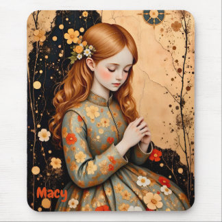 MACY ~ Garota Vintage Elegante ~ Mousepad