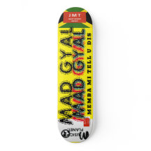 MÁD GYAL 8, 1/4", skateboard Deck