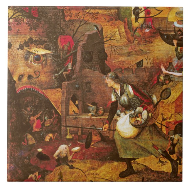 Mad Meg (Dull Gret), Pieter Bruegel (Frente)
