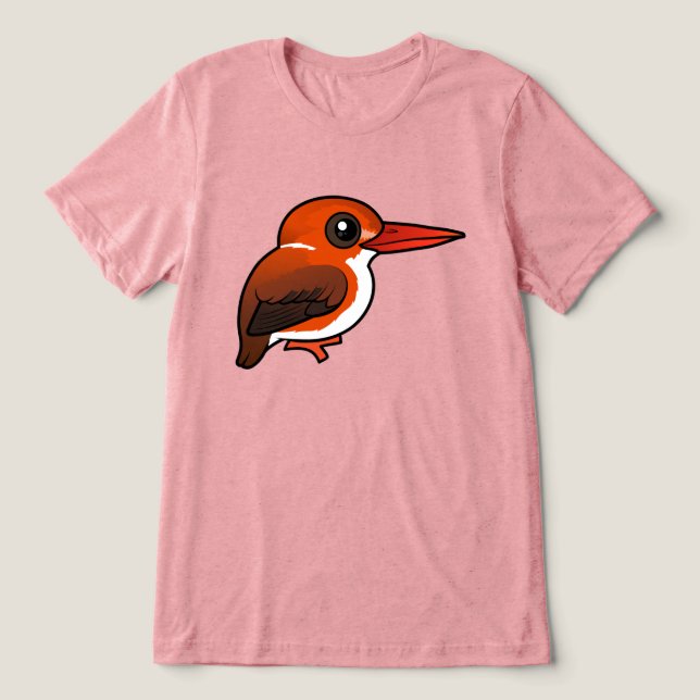 Madagascar Pygmy Kingfisher Birdorable (Design frontal)