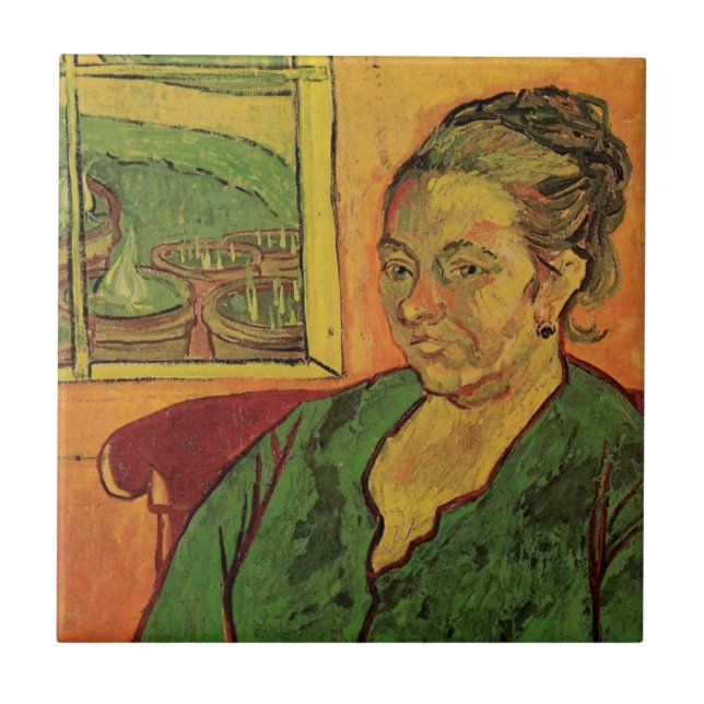Madame Augustine Roulin por Vincent van Gogh (Frente)