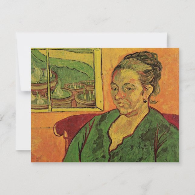 Madame Augustine Roulin por Vincent van Gogh (Frente)