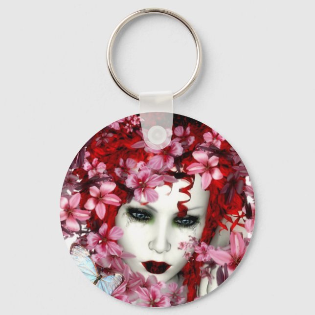 Madame Butterfly Chaveiro (Frente)